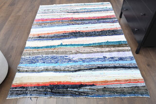 Handmade Vintage Area Rug - Thumbnail