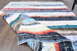 Handmade Vintage Area Rug - Thumbnail