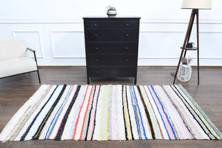 Handmade Vintage Area Rug - Thumbnail