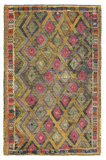 Handmade Vintage Area Rug - Thumbnail