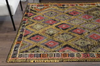 Handmade Vintage Area Rug - Thumbnail