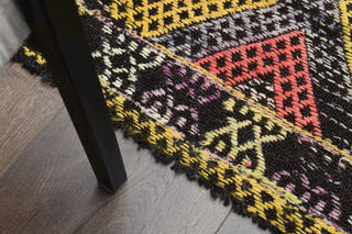 Handmade Vintage Area Rug - Thumbnail