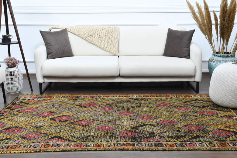 Handmade Vintage Area Rug