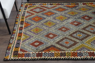 Handmade Vintage Area Rug - Thumbnail