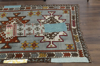 Handmade Vintage Patched Area Rug - Thumbnail