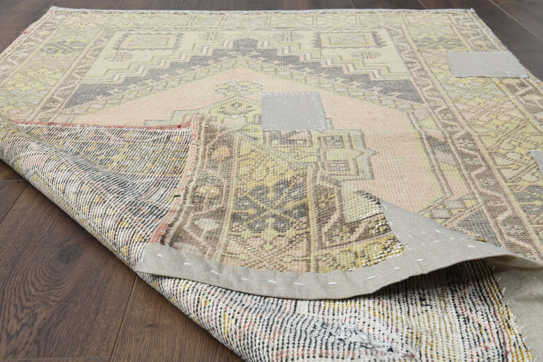 Handmade Patched Vintage Area Rug