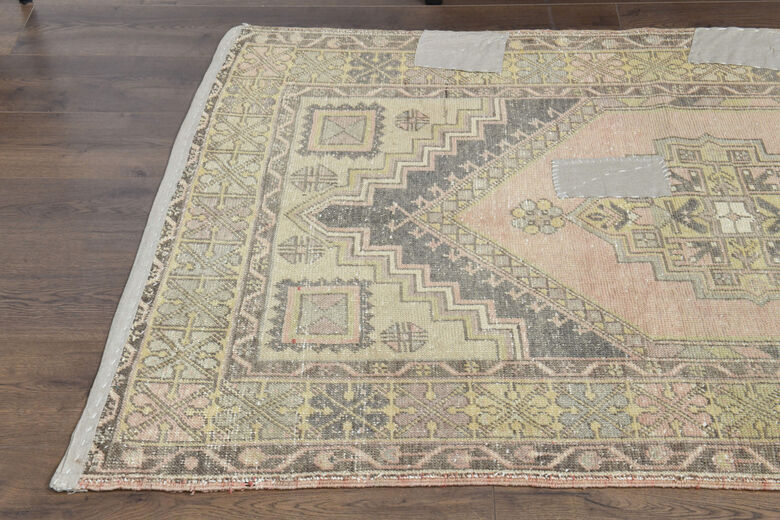 Handmade Patched Vintage Area Rug