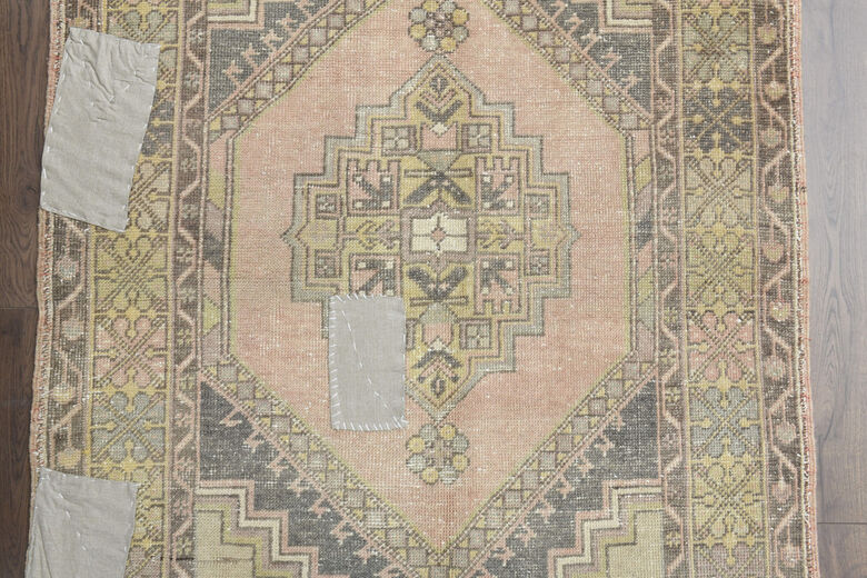 Handmade Patched Vintage Area Rug