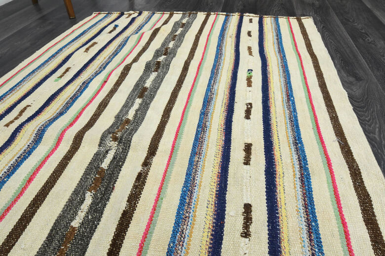 Handmade Patchwork Area Kilim