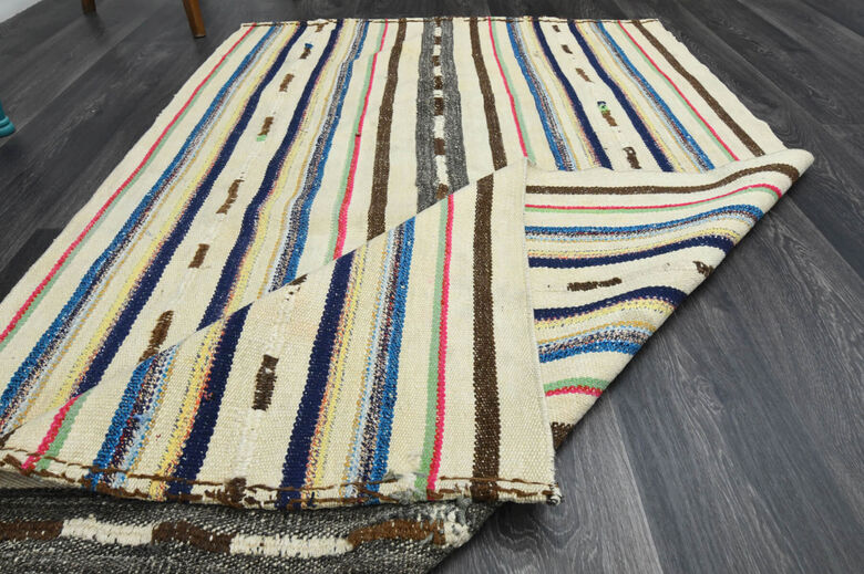 Handmade Patchwork Area Kilim