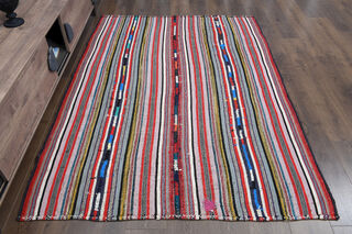 Handmade Vintage Area Rug - Thumbnail