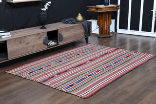 Handmade Vintage Area Rug - Thumbnail