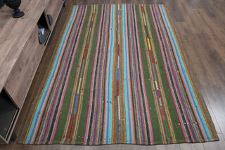 Handmade Vintage Area Rug - Thumbnail