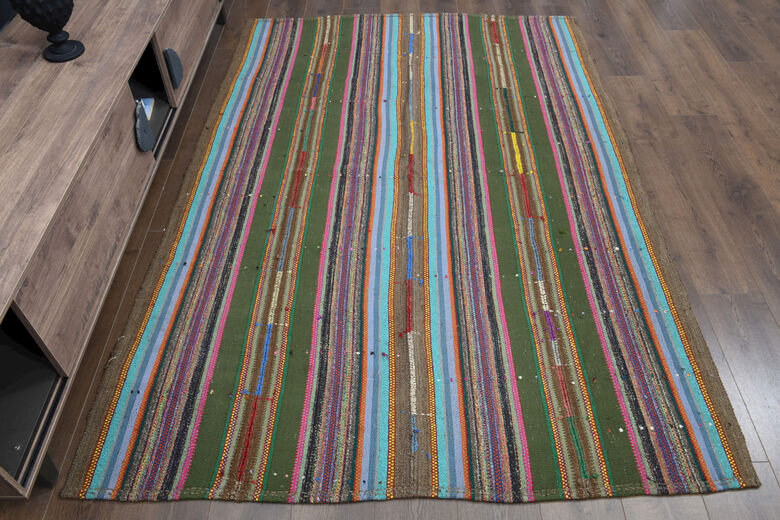 Handmade Vintage Area Rug