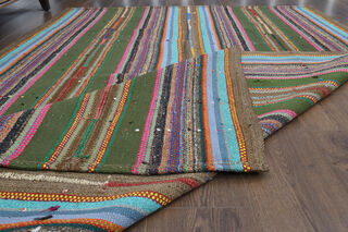 Handmade Vintage Area Rug - Thumbnail