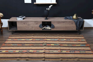 Handmade Vintage Area Rug - Thumbnail