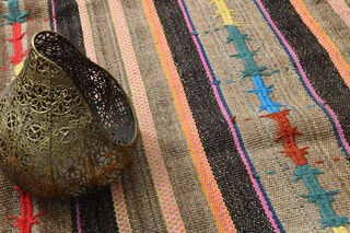 Handmade Vintage Area Rug - Thumbnail