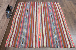 Handmade Vintage Area Rug - Thumbnail