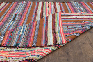 Handmade Vintage Area Rug - Thumbnail