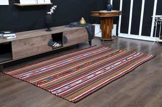 Handmade Vintage Area Rug - Thumbnail