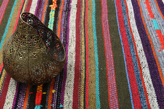 Handmade Vintage Area Rug - Thumbnail