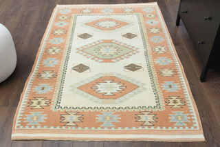 Handmade Vintage Area Rug - Thumbnail