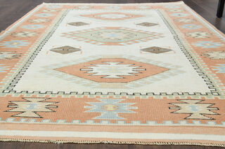 Handmade Vintage Area Rug - Thumbnail