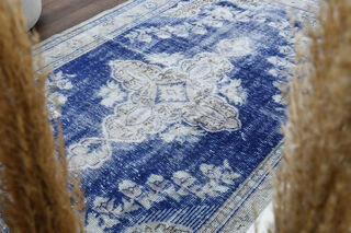 Handmade Distressed Area Rug - Thumbnail