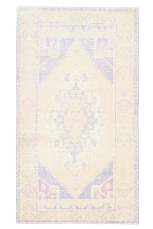 Handmade Faded Vintage Area Rug