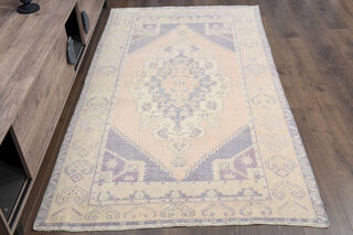 Handmade Faded Vintage Area Rug - Thumbnail