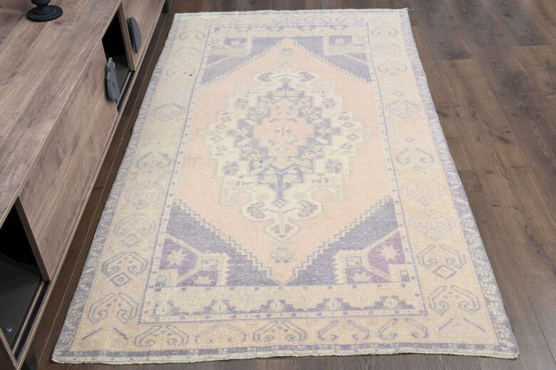 Handmade Faded Vintage Area Rug