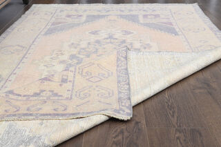 Handmade Faded Vintage Area Rug - Thumbnail