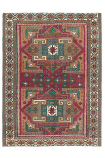 Handmade Vintage Area Rug - Thumbnail