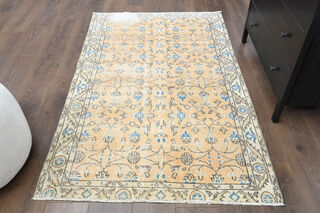 Handmade Vintage Area Rug - Thumbnail