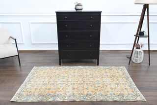 Handmade Vintage Area Rug - Thumbnail