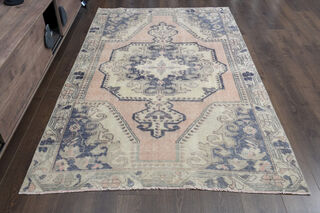 Handmade Vintage Area Rug - Thumbnail