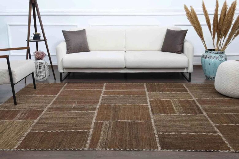 Handmade Vintage Patchwork Rug