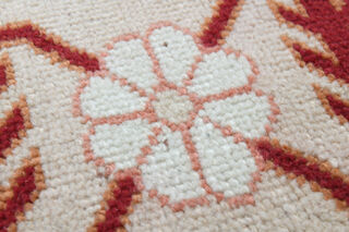 Tan Color - Handmade Vintage Rug - Thumbnail