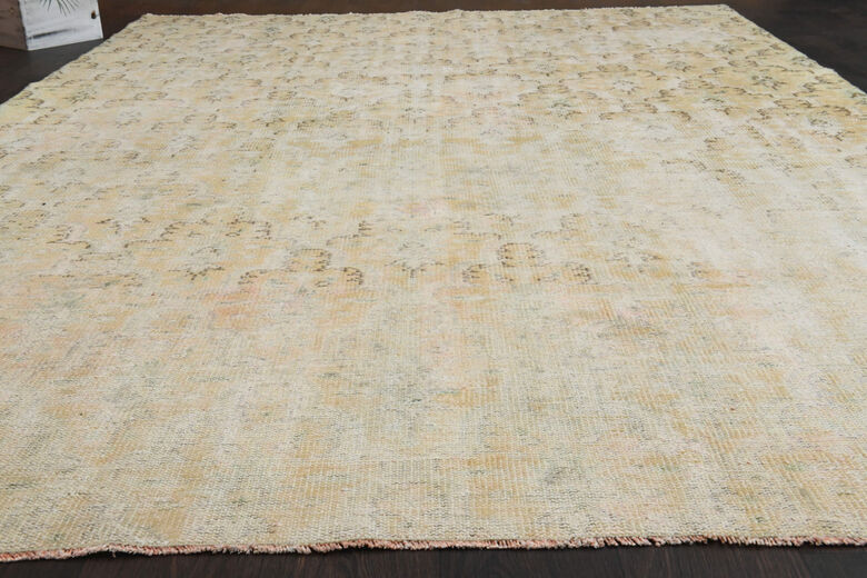 Handmade Vintage Large Area Rug