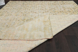 Handmade Vintage Large Area Rug - Thumbnail