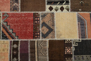 Handmade Vintage Large Area Rug - Thumbnail