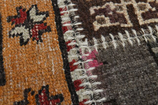 Handmade Vintage Large Area Rug - Thumbnail