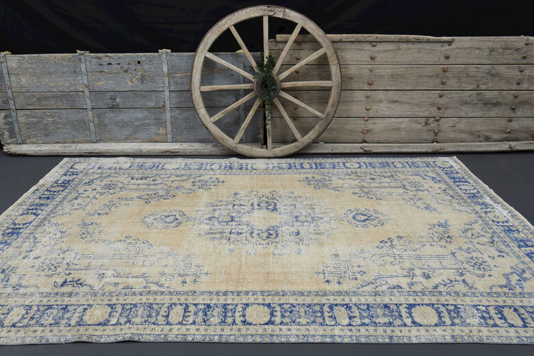 Antique Anatolian Medallion Carpet