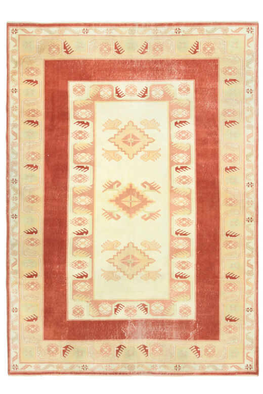 Handmade Milas Vintage Rug