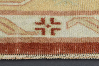 Handmade Milas Vintage Rug - Thumbnail