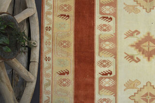 Handmade Milas Vintage Rug - Thumbnail