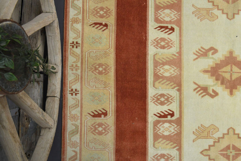 Handmade Milas Vintage Rug