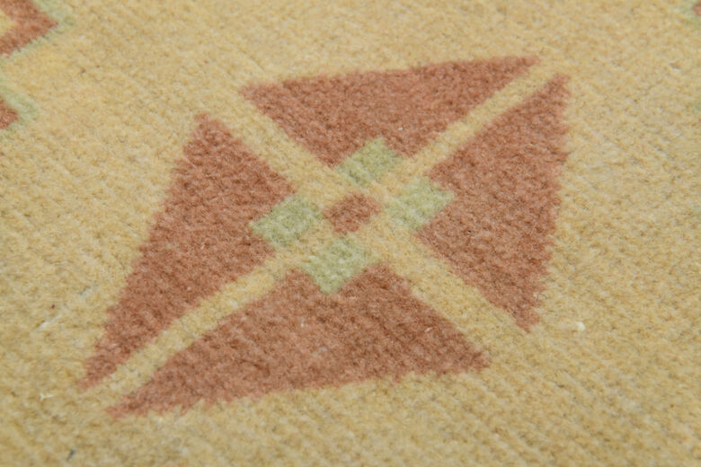 Handmade Milas Vintage Rug