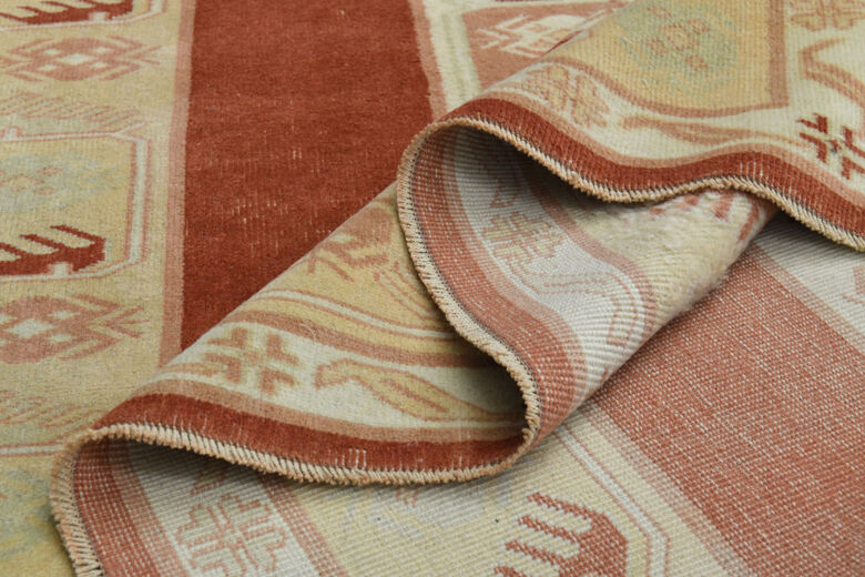 Handmade Milas Vintage Rug