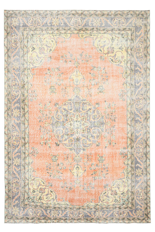 Handmade Vintage Large Area Rug